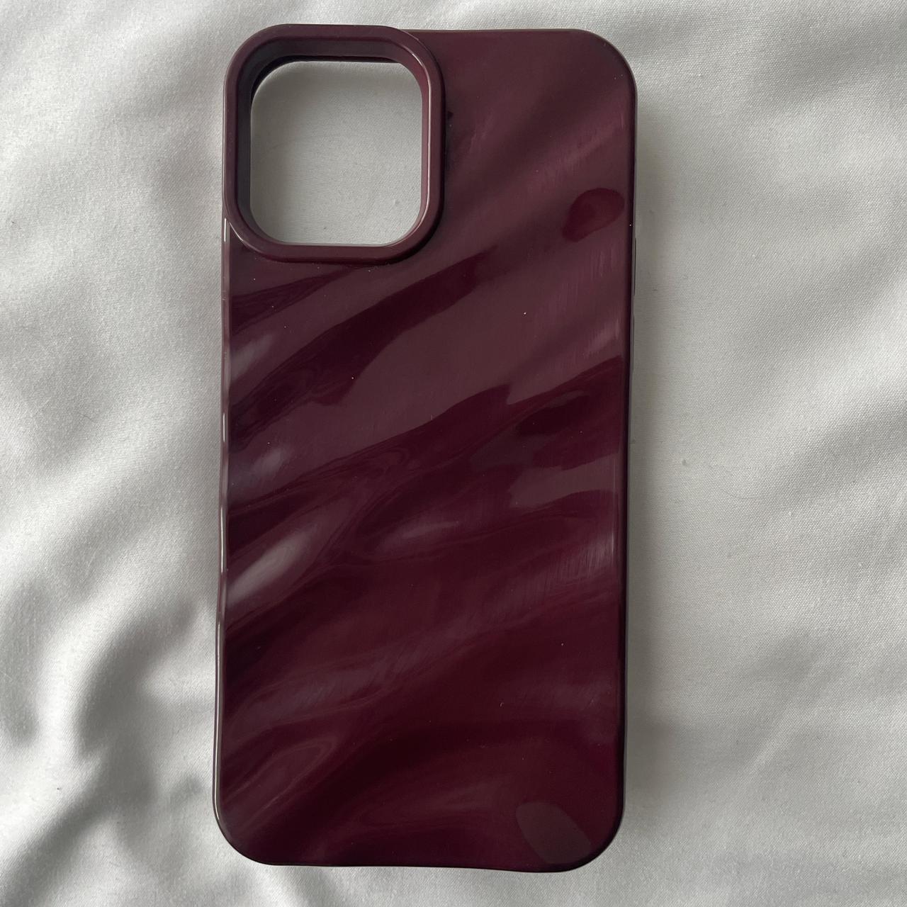 Burgundy phone case for iPhone 12 burgundycase Depop