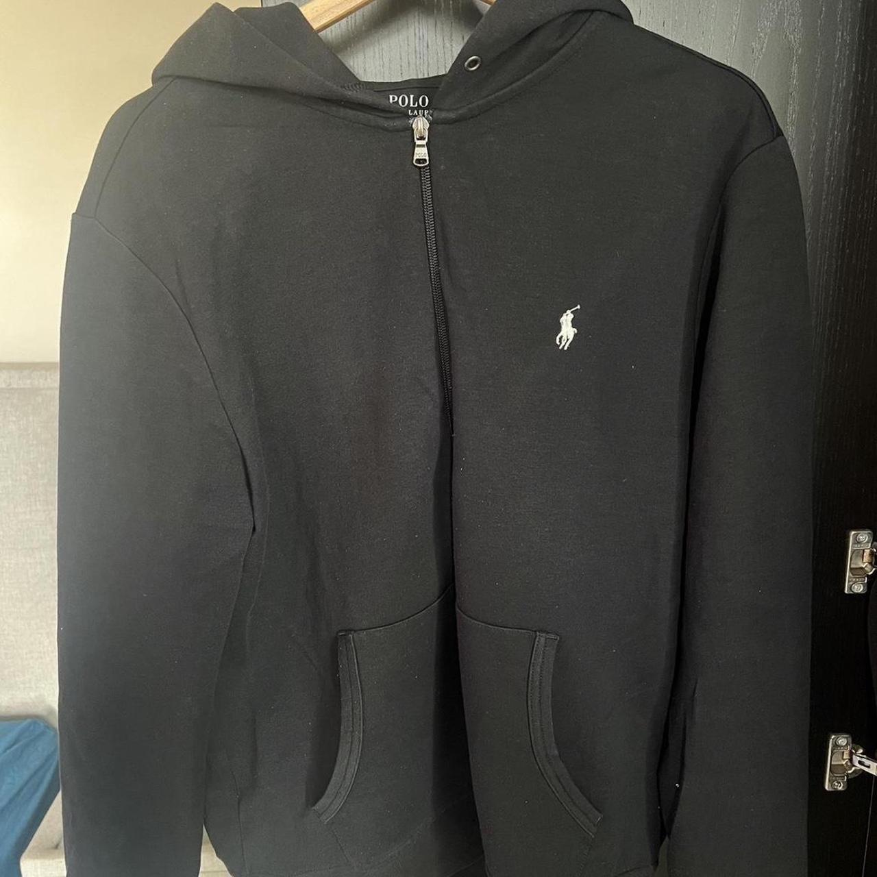 Polo Ralph Lauren Full Zip-Up Hoodie Black. Doesn’t... - Depop