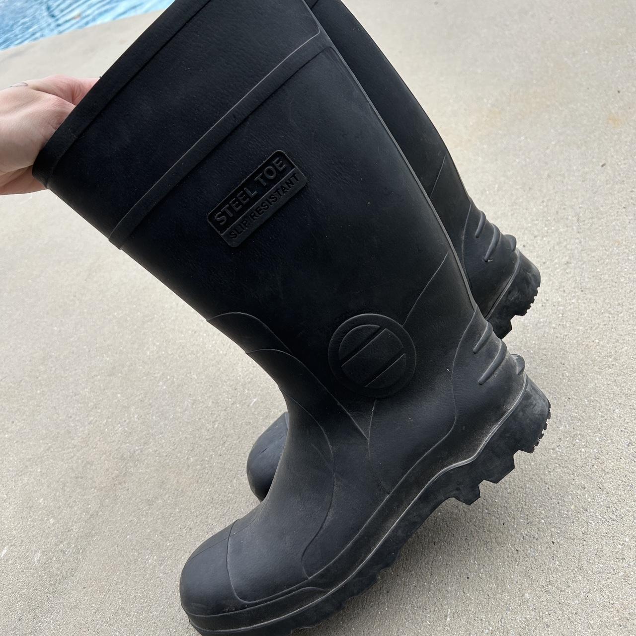 genfoot steel toe rubber boots
