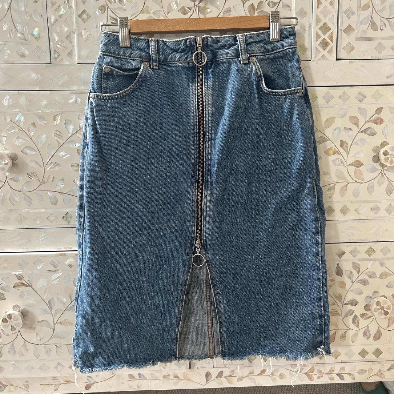 Denim Midi Skirt Topshop Tall Denim Skirt Topshop Denim Midi Skirt