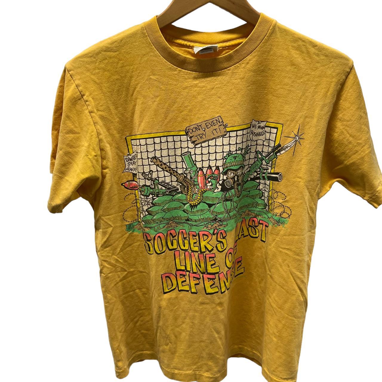 Vintage Men's T-Shirt - Gold - M