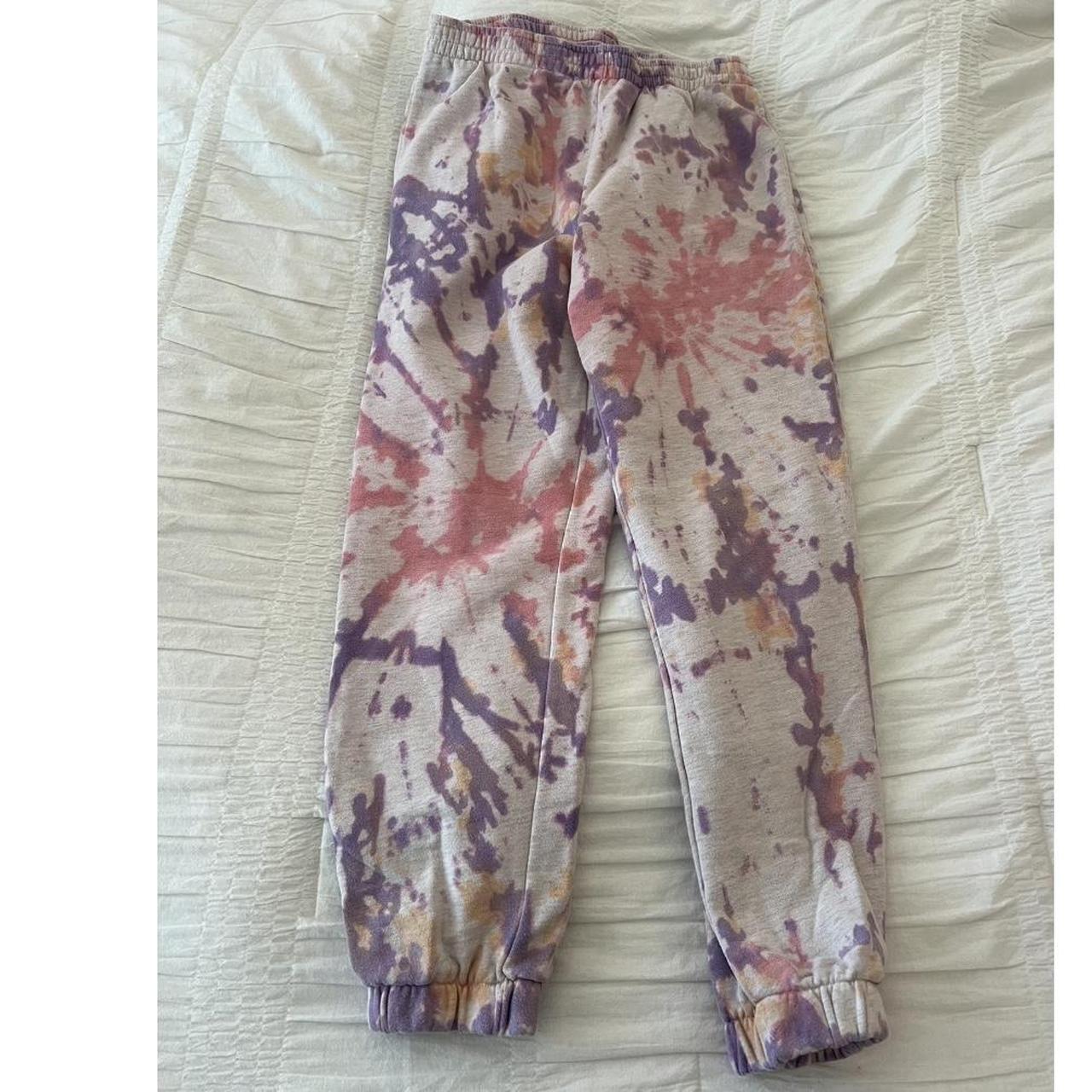 Tie Dye Sweatpants Super cute and fun. Barely Depop