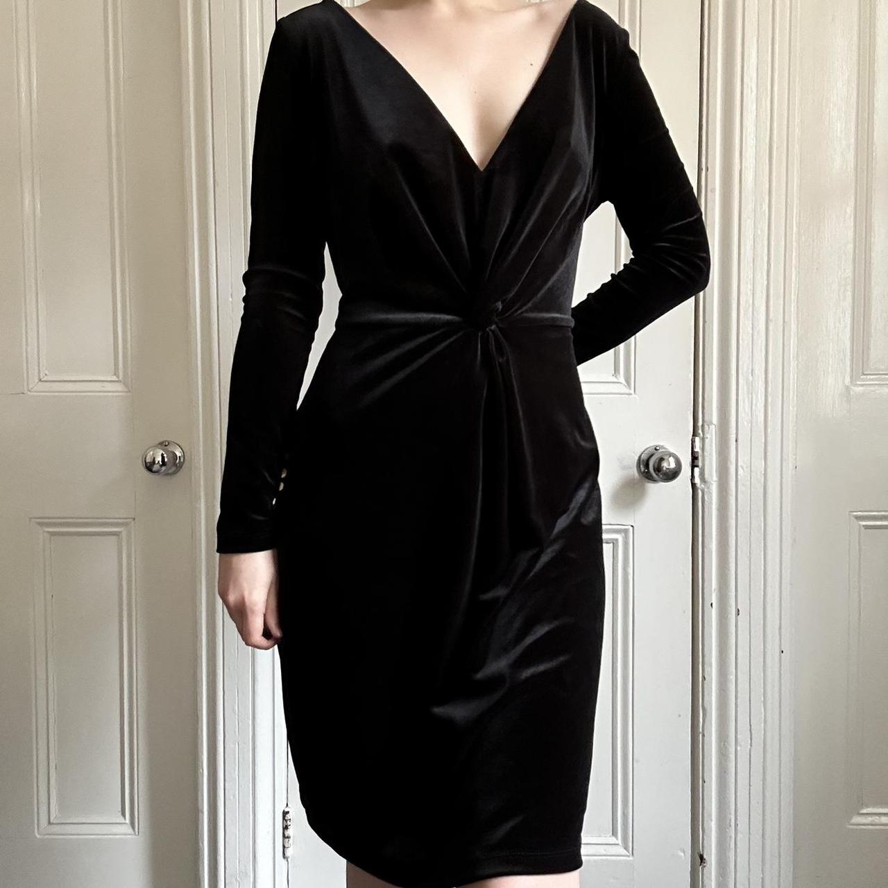 Biba black best sale and gold dress