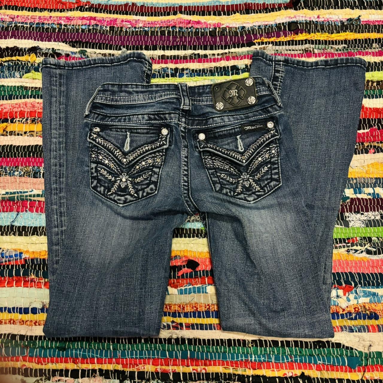 vintage MISS ME y2k jeans size 10 the bottom Depop
