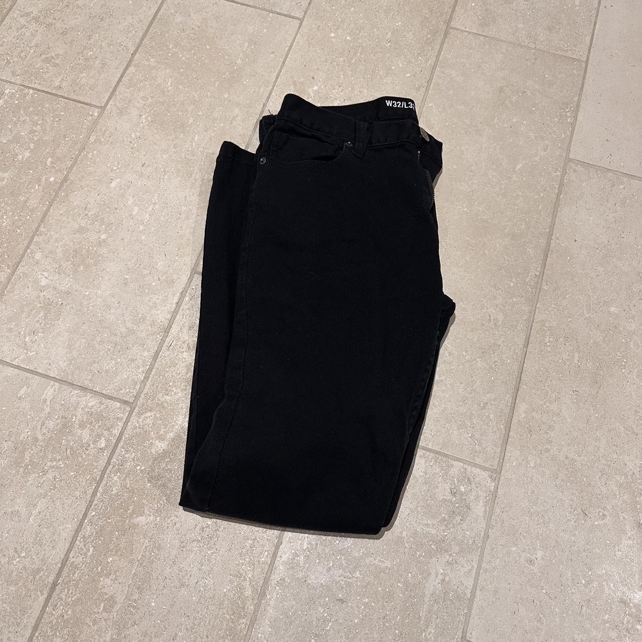 DENIM CO Slim fit Black Jeans - UK SIZE W32/L32 -... - Depop