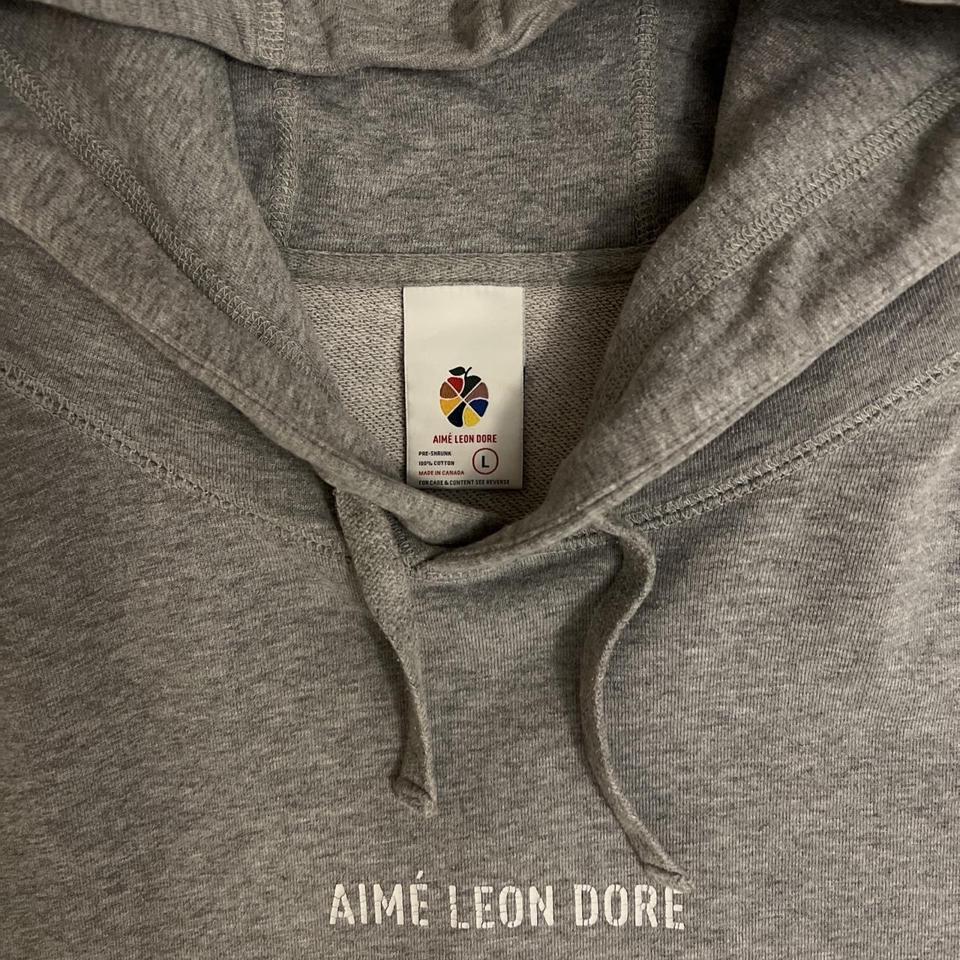 Black Aimé Leon Dore Hoodie Never been worn Aimé - Depop