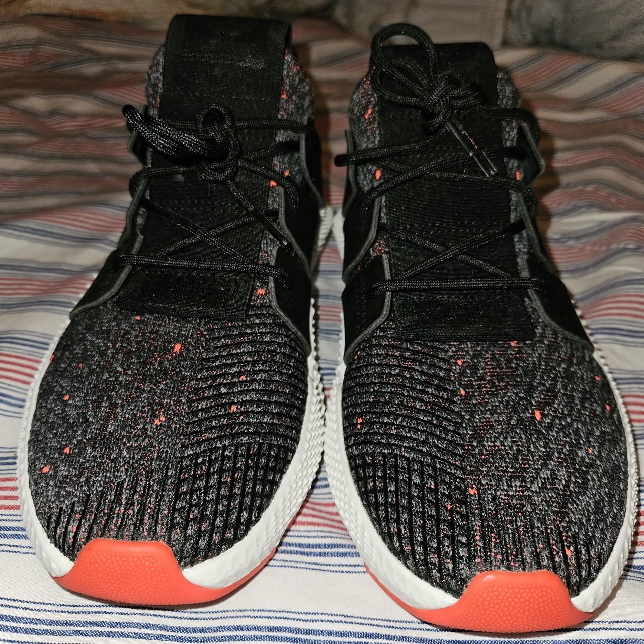 Adidas black best sale prophere trainers