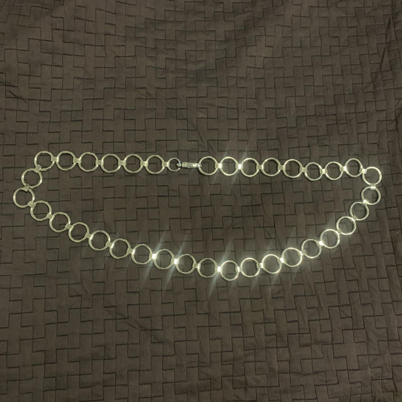 Target Women's Silver Belt Depop