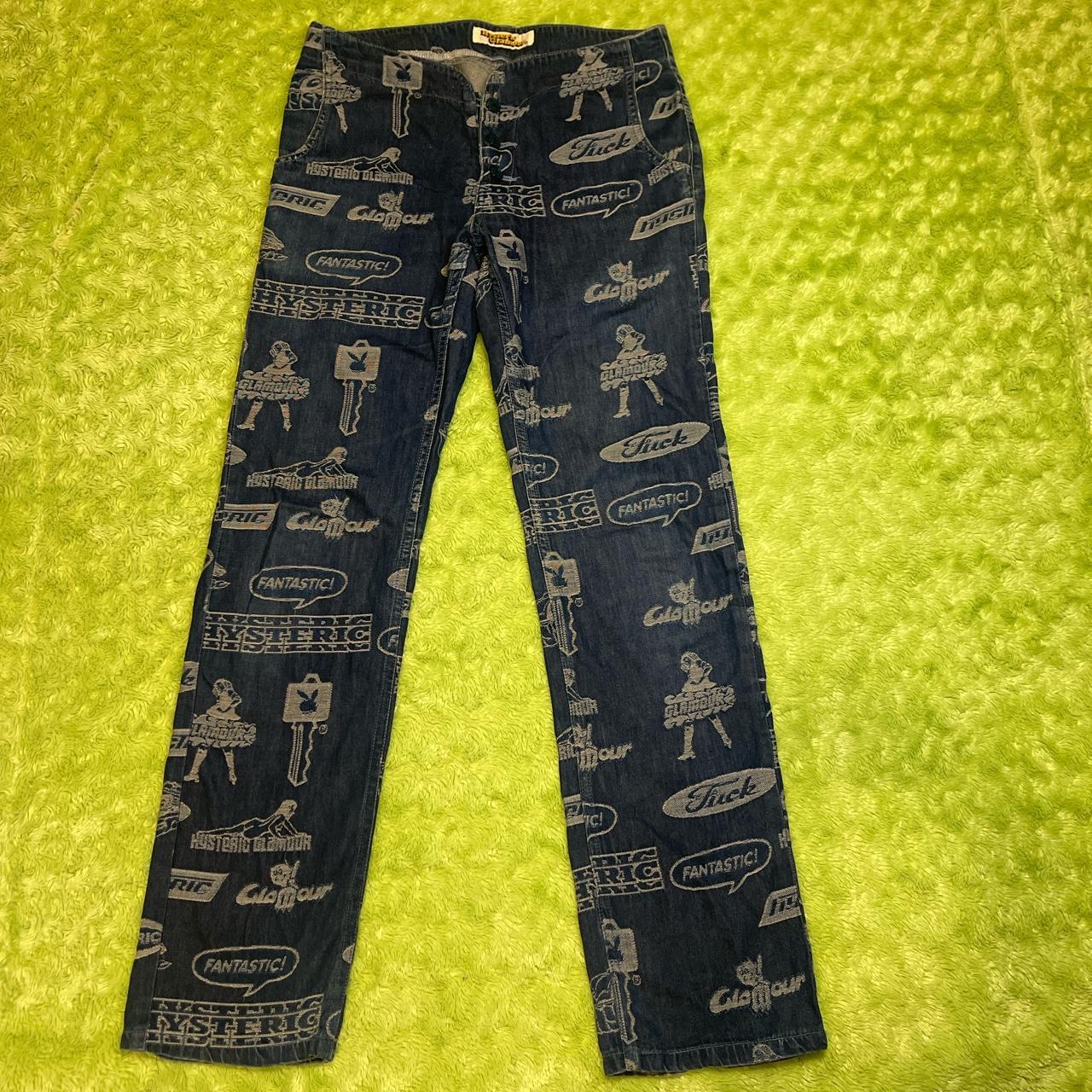 🐰Vintage Hysteric Glamour Playboy Denim 🐰  , Worn...