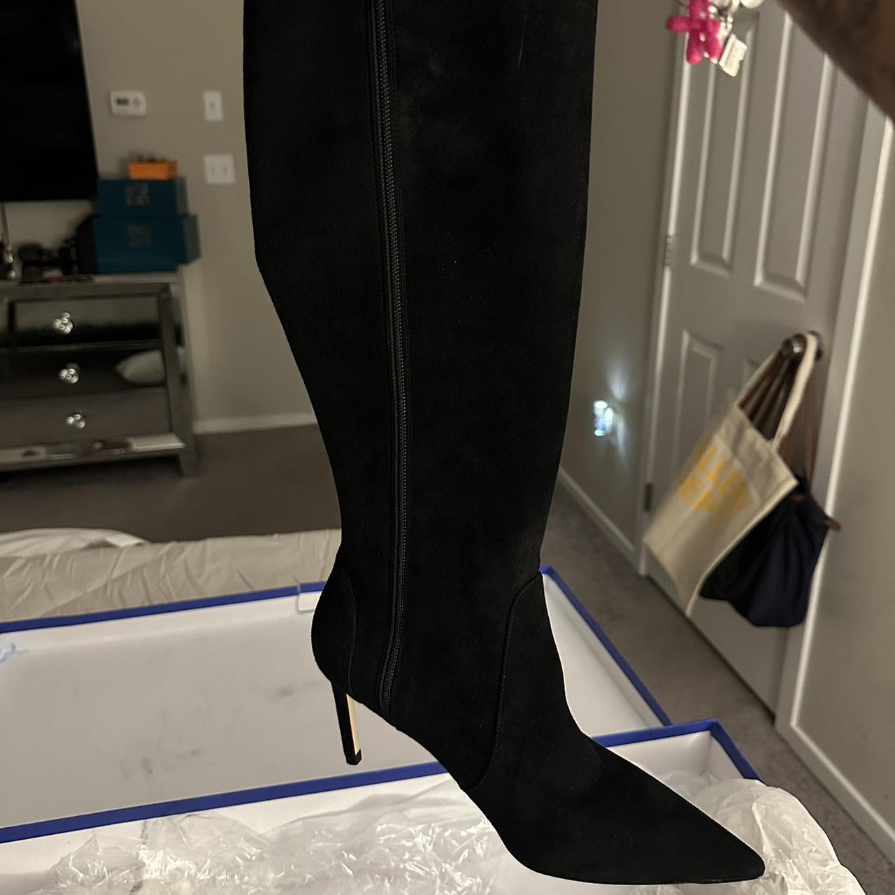 Stuart weitzman black outlet suede booties