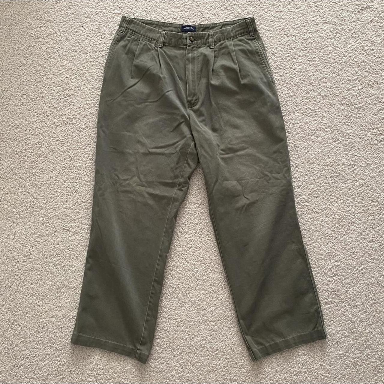 Women's Khaki Trousers | Depop