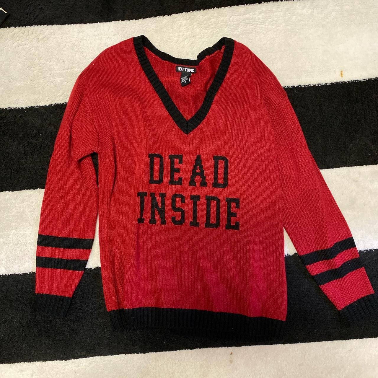 hot topic dead inside shirt