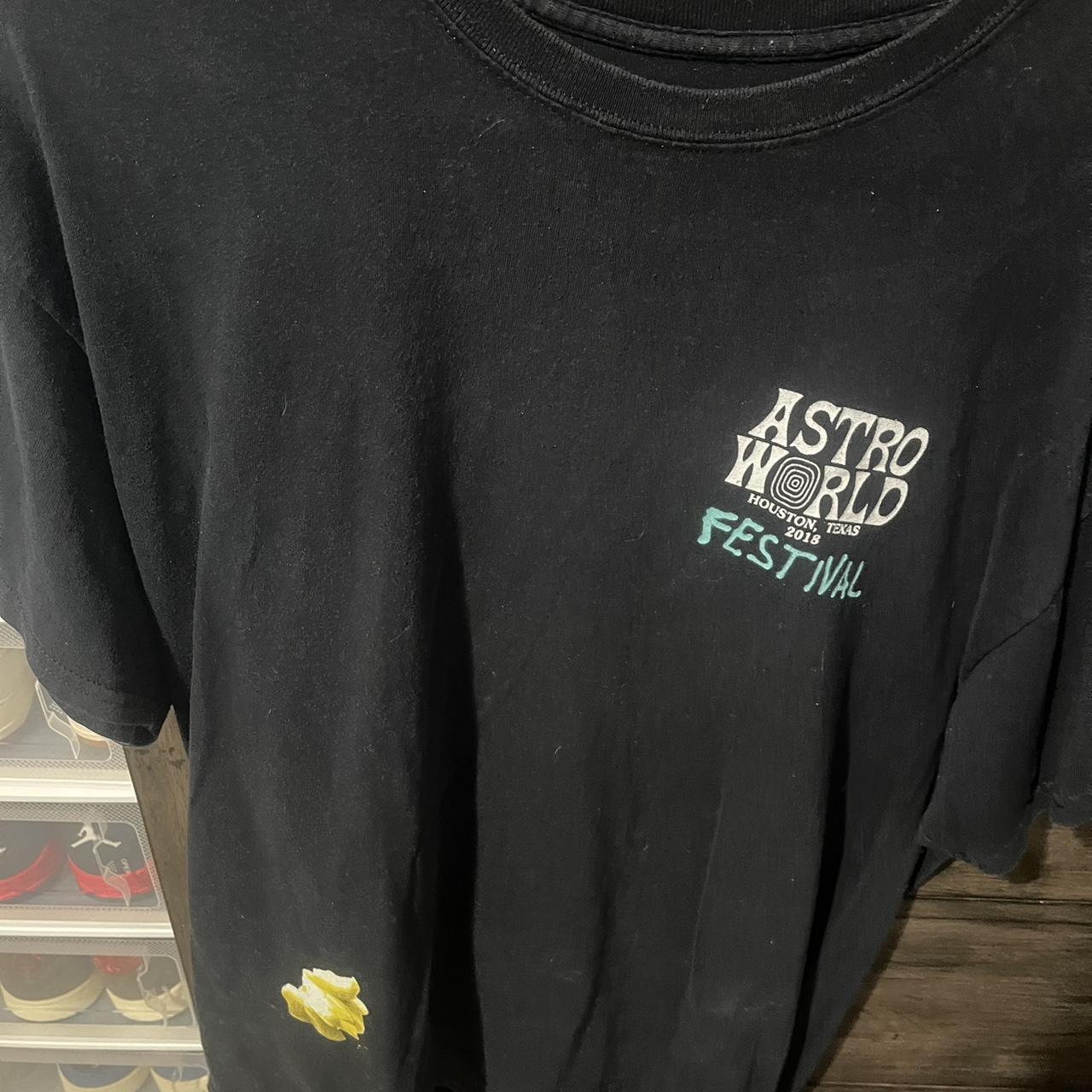 Travis Scott Men's Black T-shirt