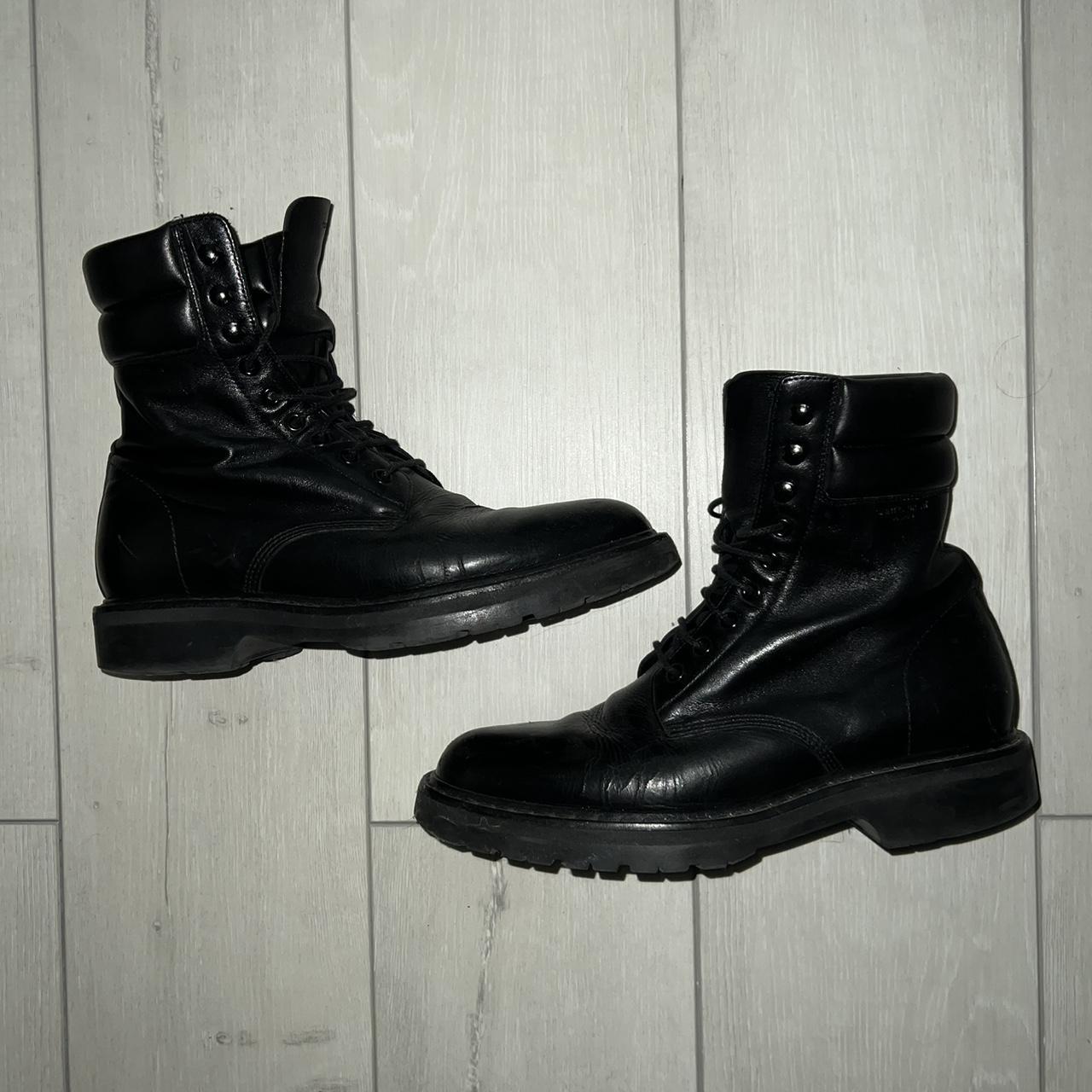 Saint Laurent Trekker 25 Combat Boots