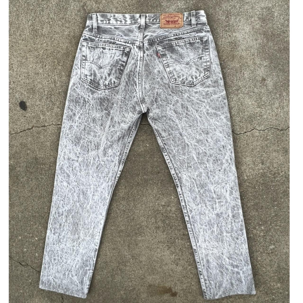 Levis acid 2024 wash jeans