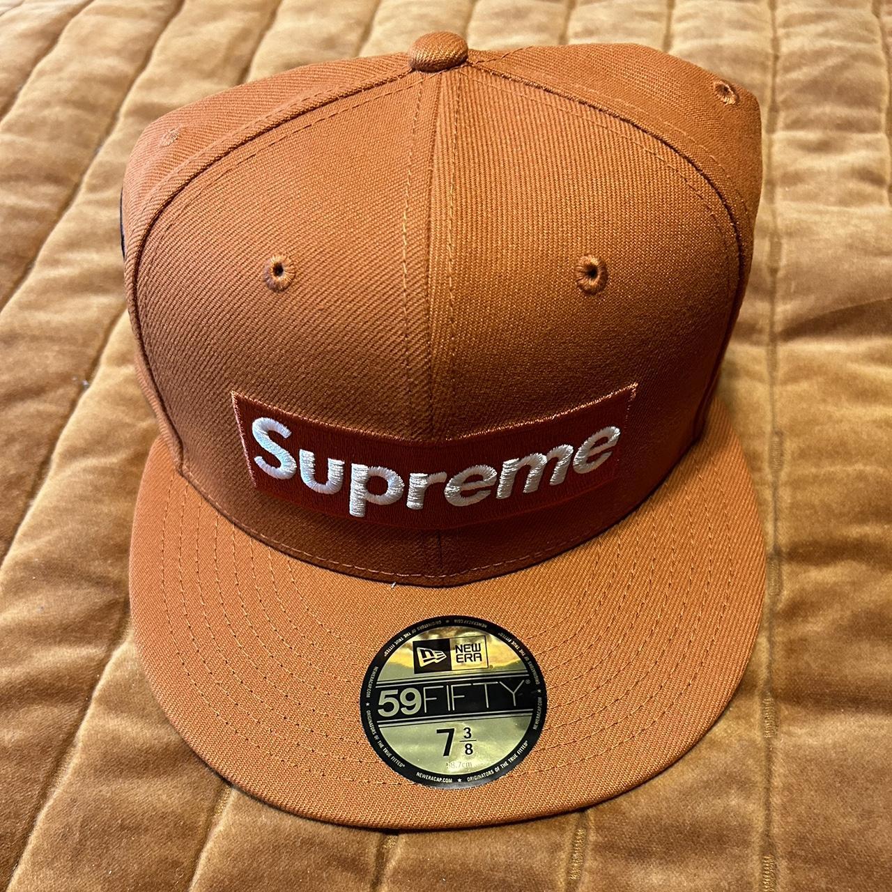 Supreme New Era MLB Detroit Tigers hat sz 7 3/8... - Depop