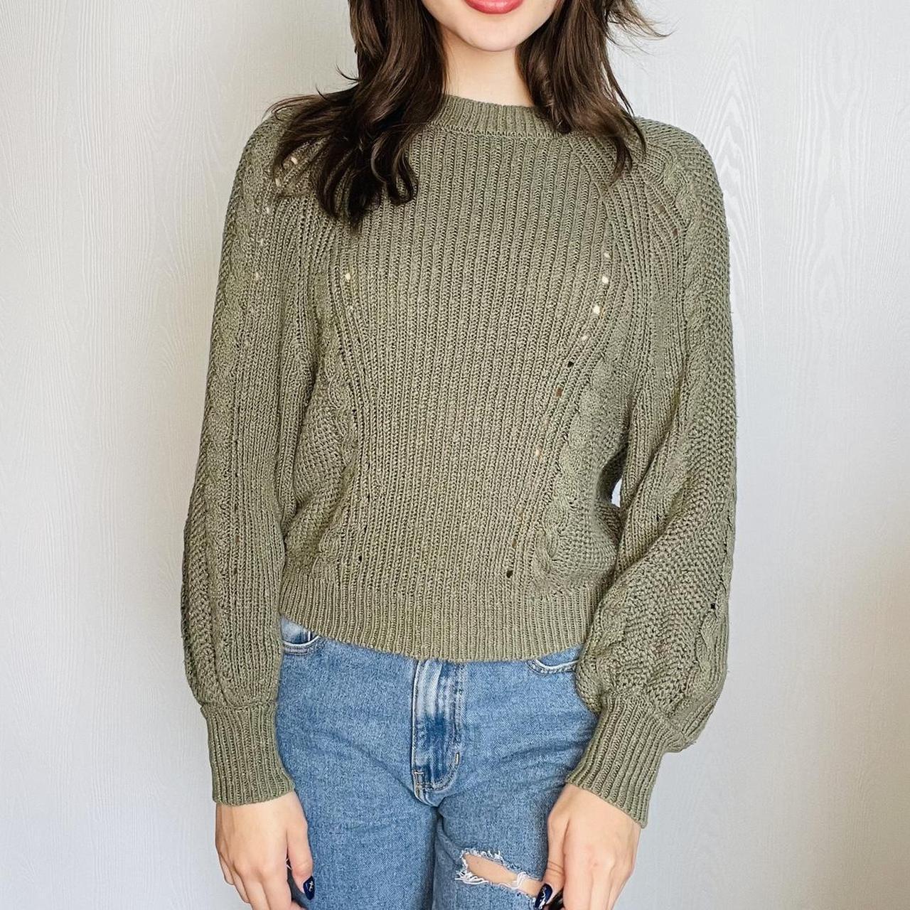 American eagle balloon hot sale sleeve sweater