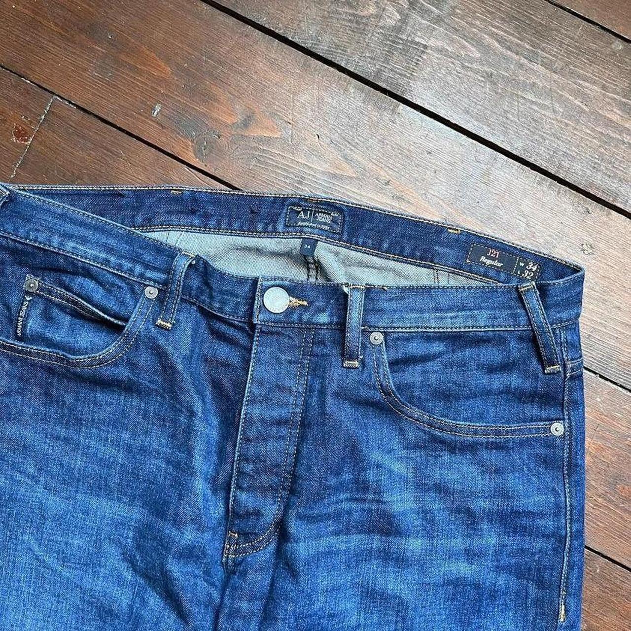 Mens armani denim jeans W34 L32 - Depop