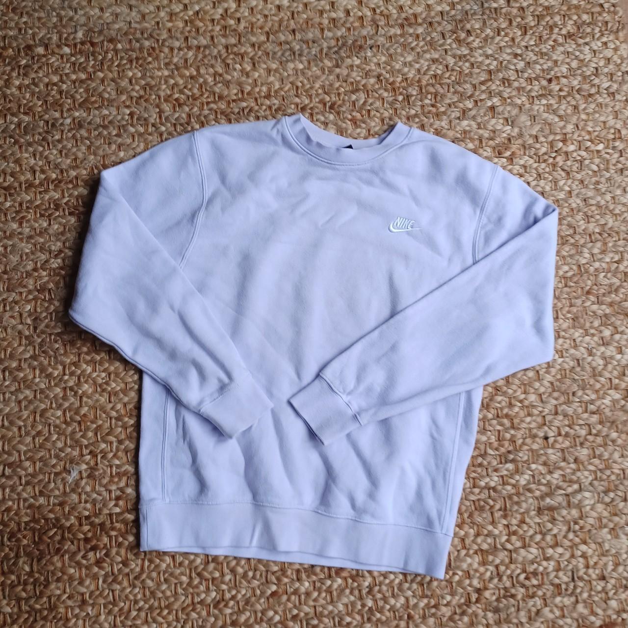 mens lilac nike sweatshirt