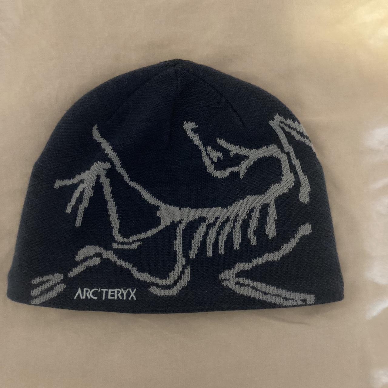 Arc'teryx Men's Blue and Grey Hat | Depop