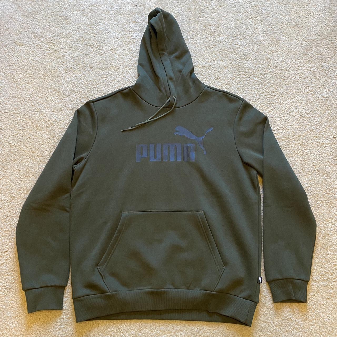 Olive 2025 puma hoodie