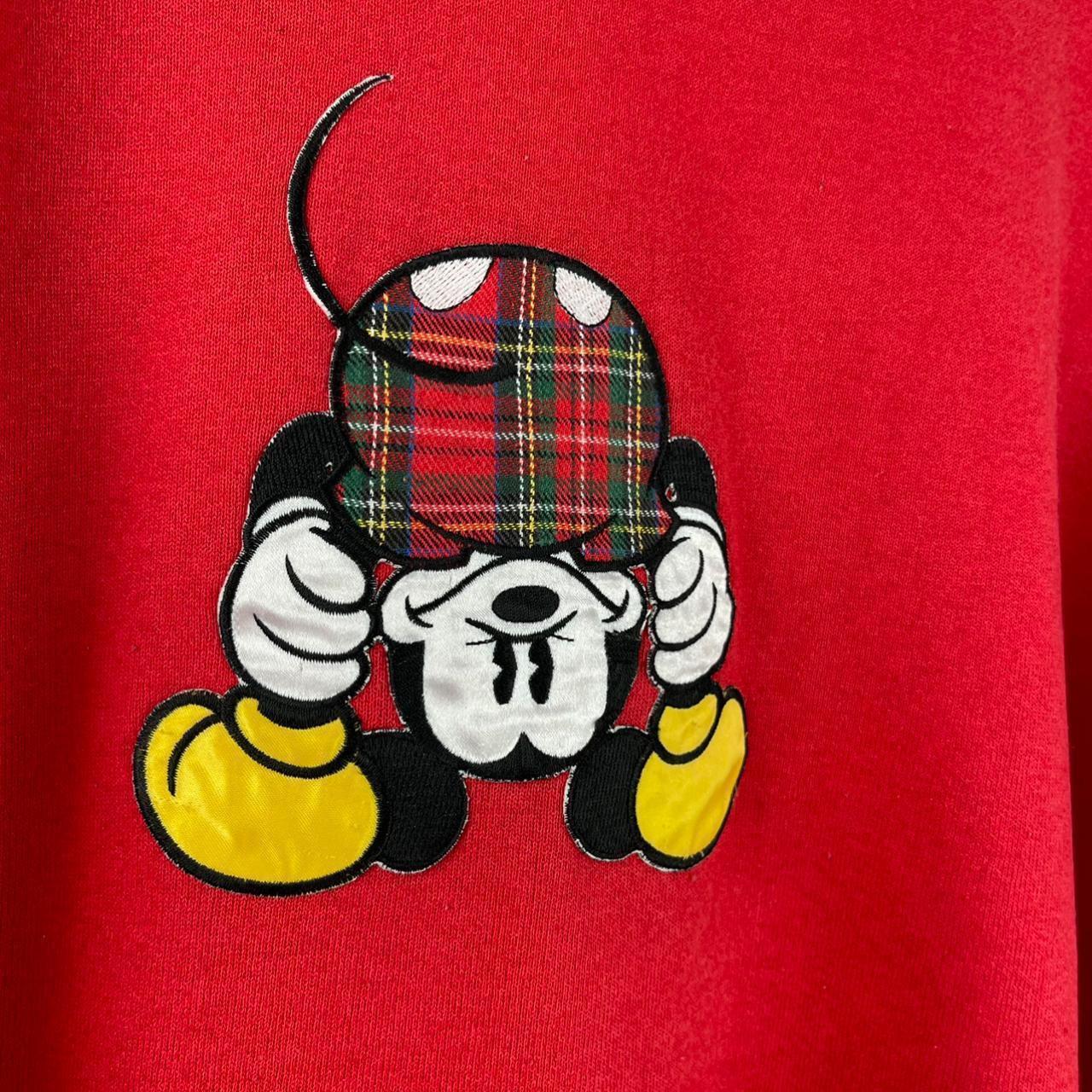 Disney Men's Red Sweatshirt | Depop