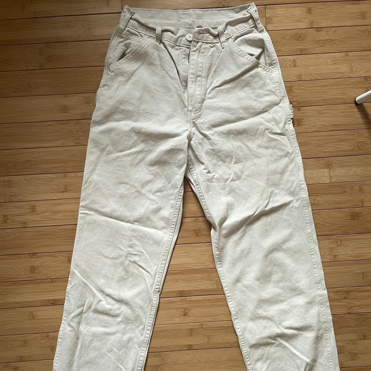 brandy melville ariana painter pants. there are very... Depop