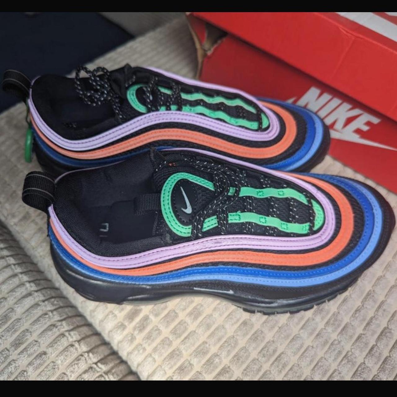 Rainbow air max 97 womens best sale