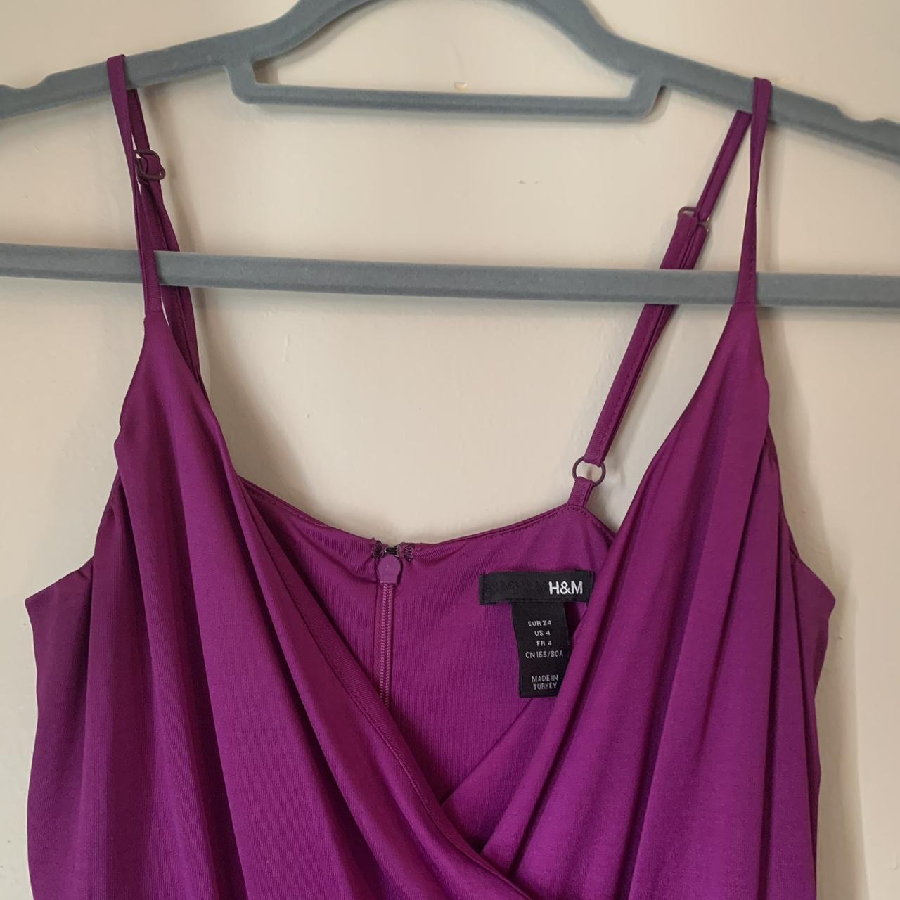 H and best sale m purple dress