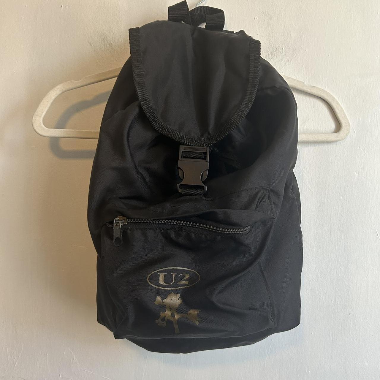 80s U2 collectible backpack merch from concert. In... - Depop