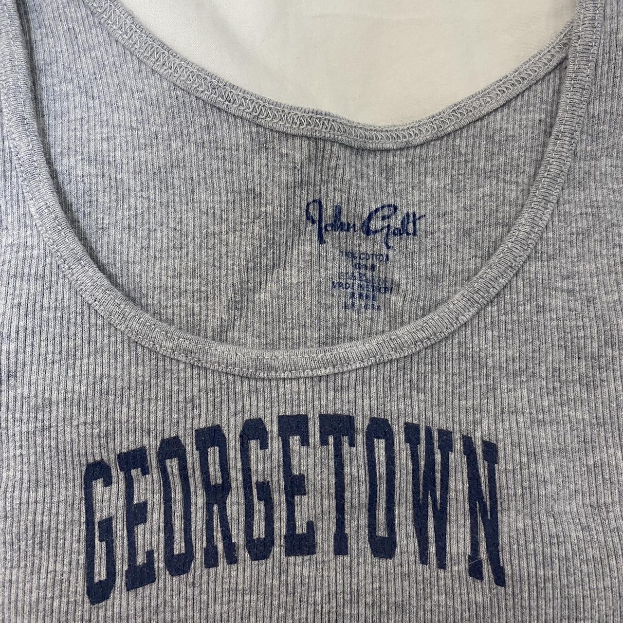 Brandy Melville Grey Ribbed Georgetown Tank 🦋🤍 Grey... - Depop
