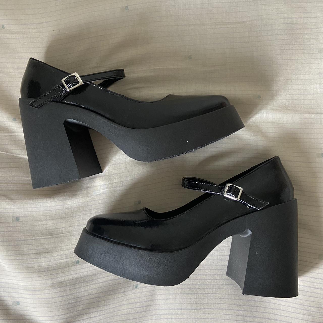 asos platform mary janes