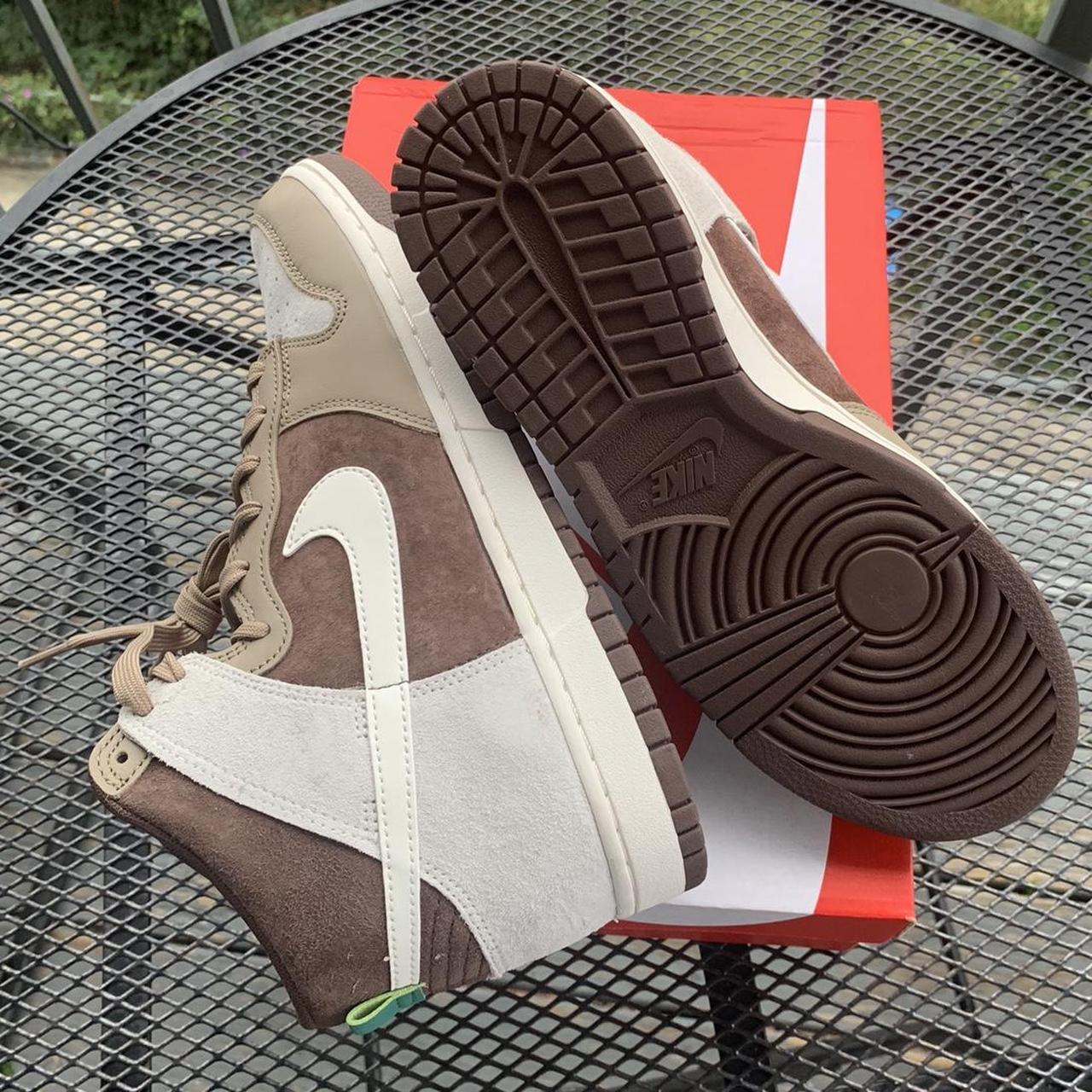 Nike Dunk Light Chocolate Size 10.5 Brand new,... - Depop