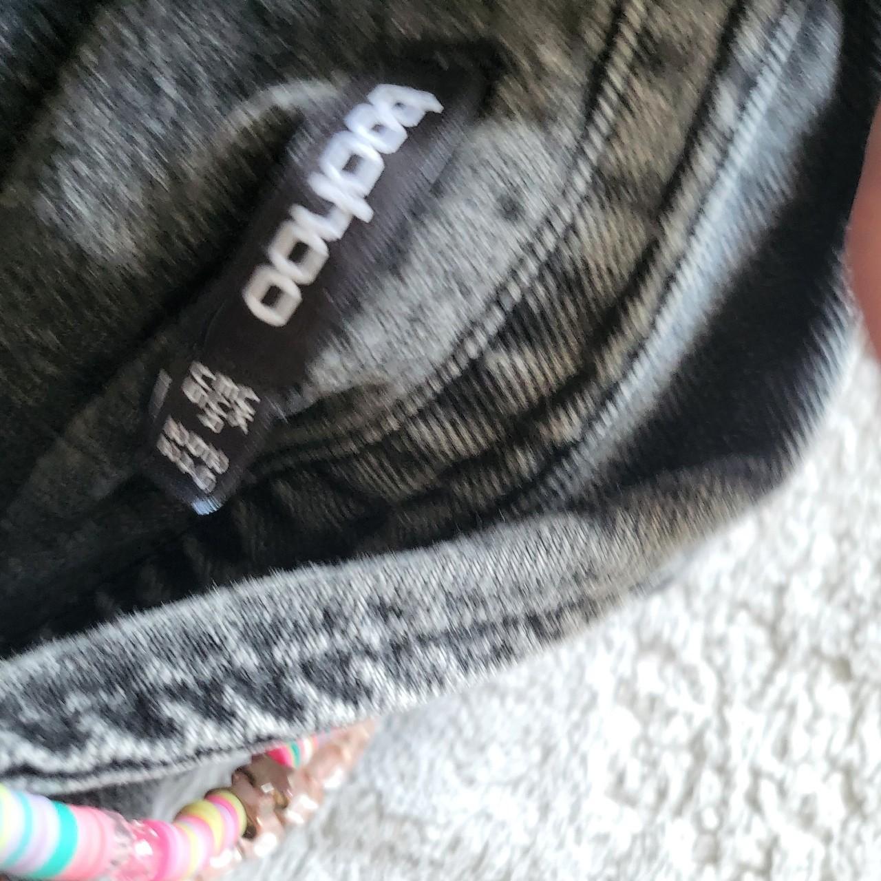 boohoo plus black dress