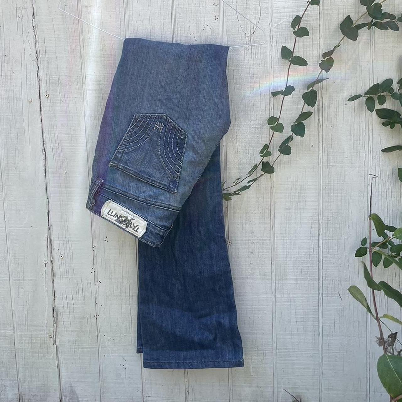 Designer beautiful vintage flare jeans from the