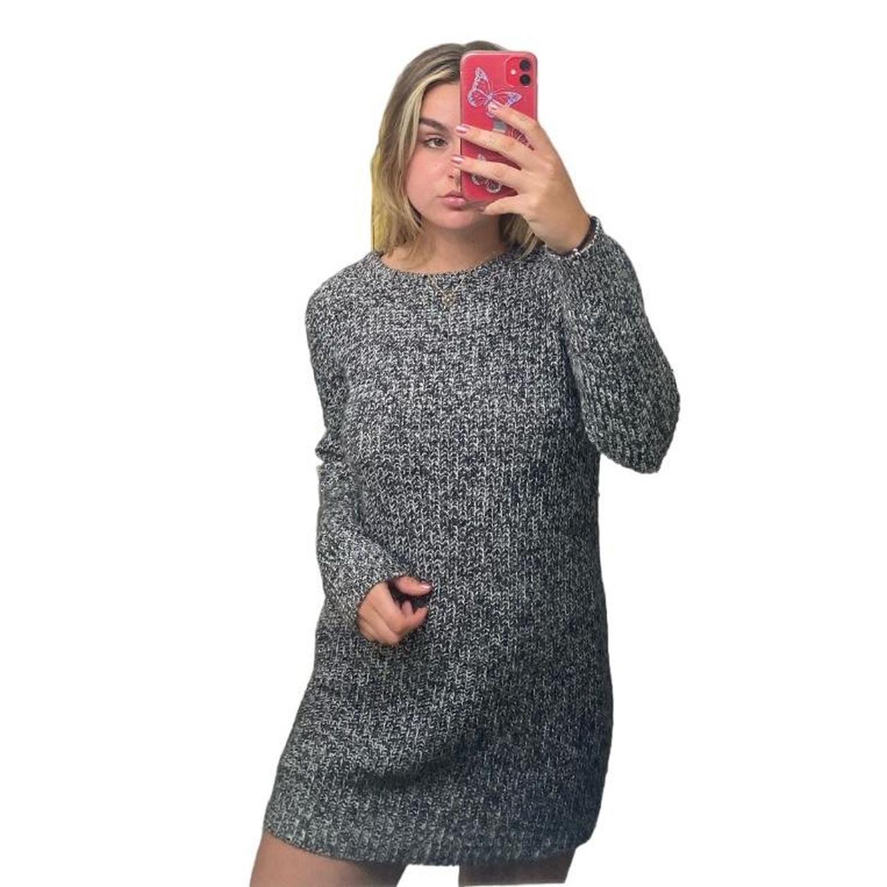 Brandy Melville Women's Grey Dress Depop