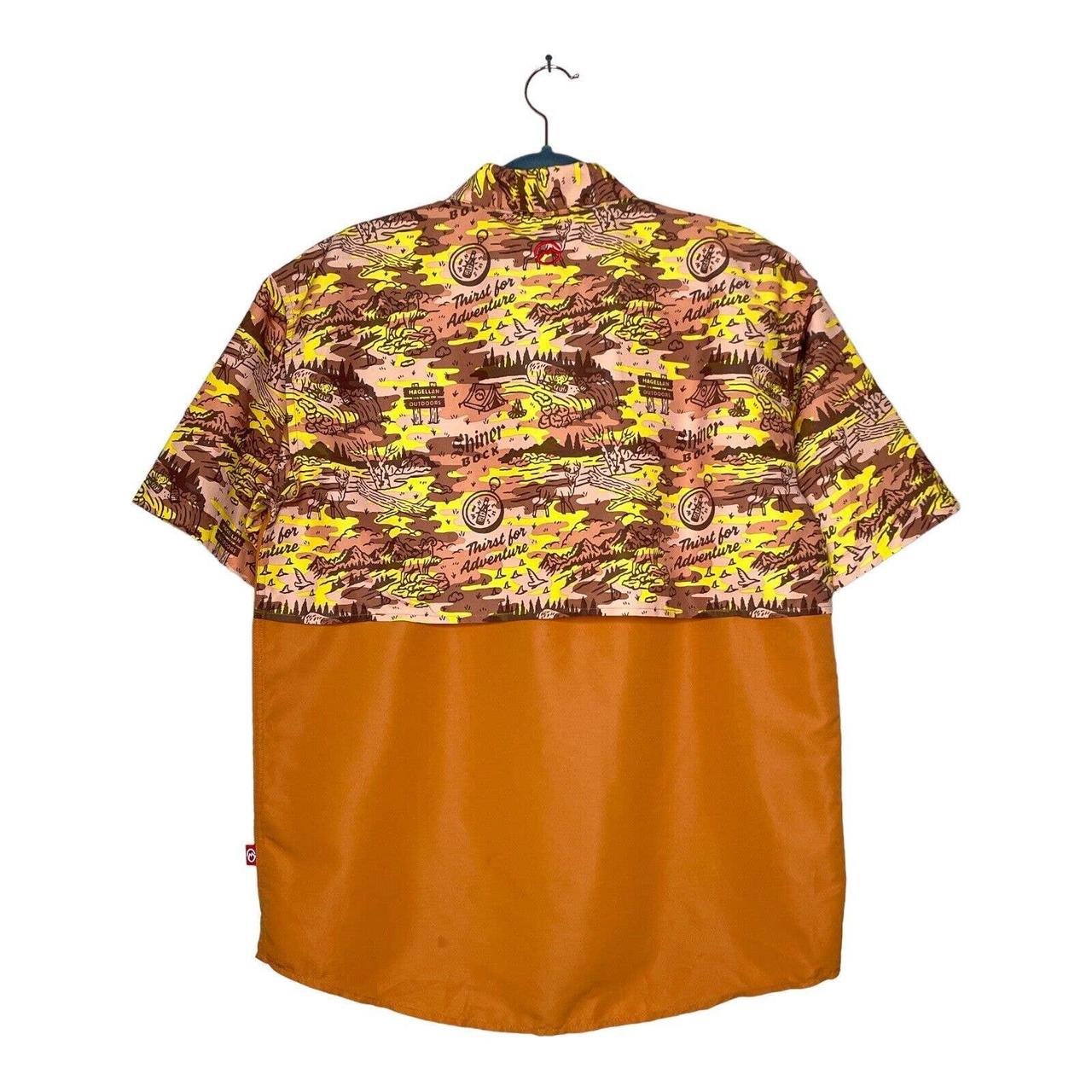 Magellan Men's Fishing Shirt SMALL Outdoor S/S Loose - Depop