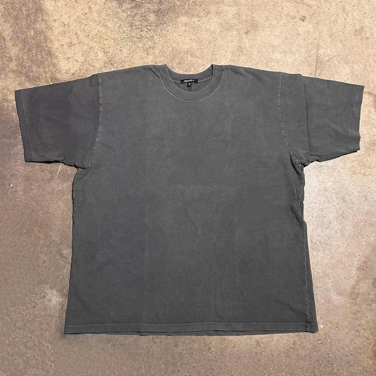 Yeezy Men's Grey T-shirt | Depop