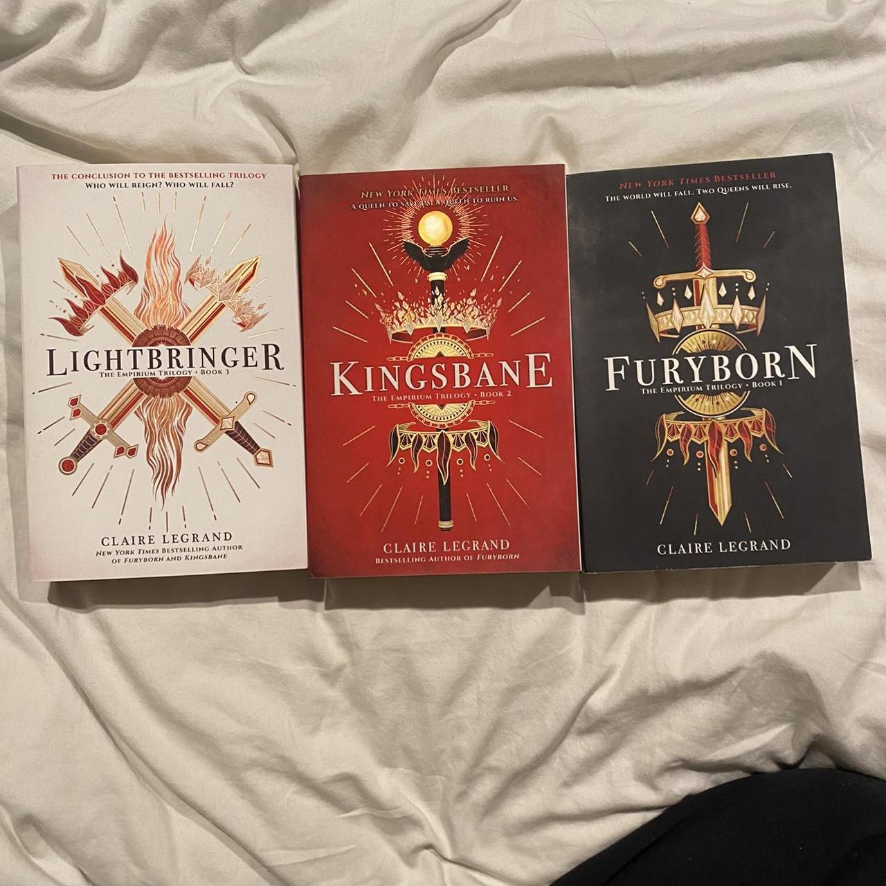 books Furyborn Kingsbane and Lightbringer The... Depop