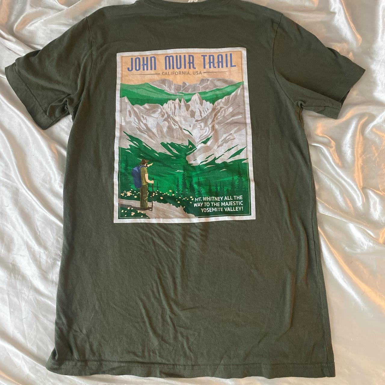 volt green and grey shirt