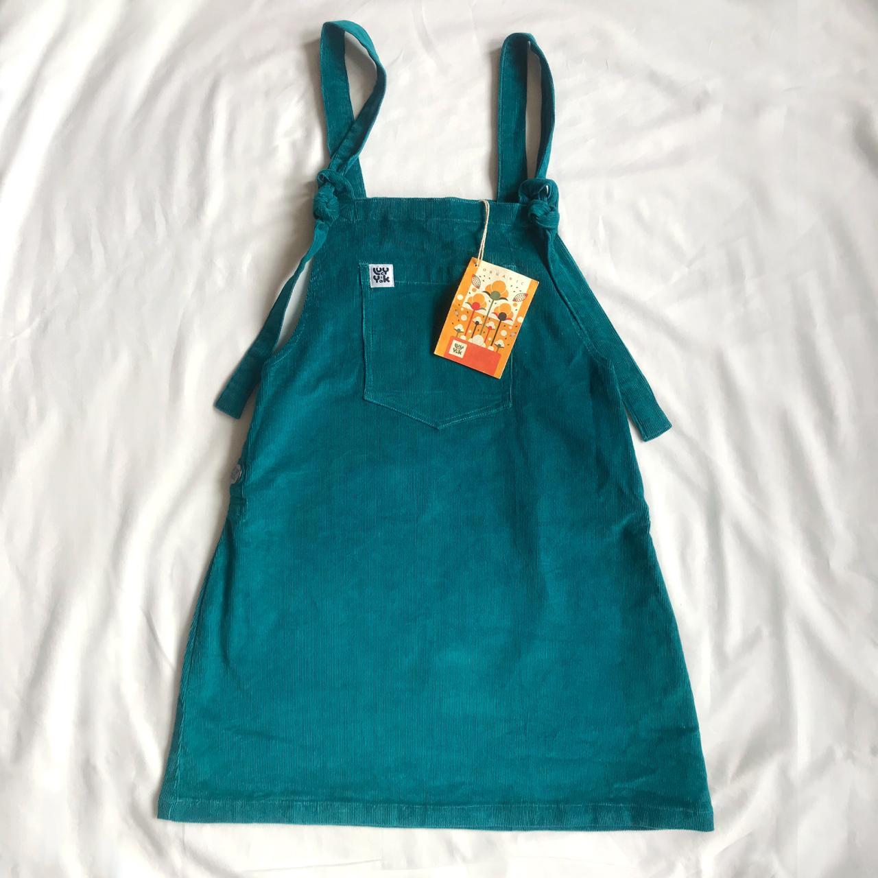 Lucy & Yak Teal Mini Pini Dress. Never worn,... Depop
