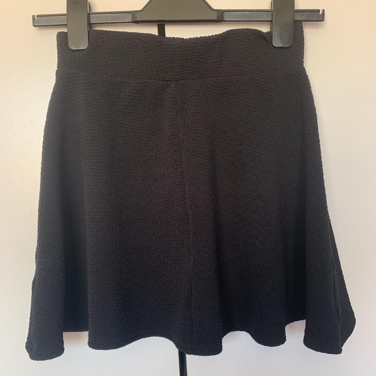 Black candy couture mini skirt Size 14 years /... - Depop