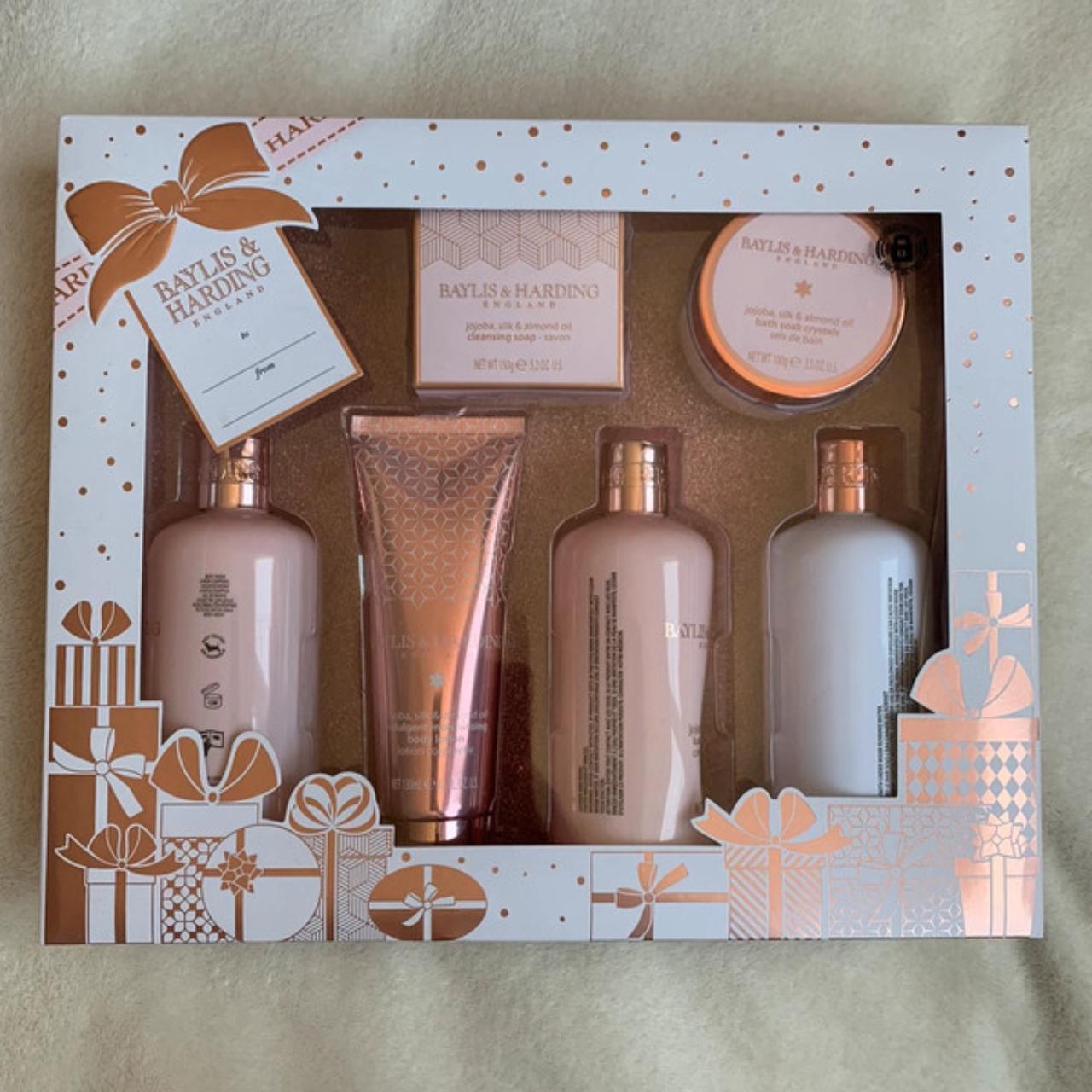 baylis & harding jojoba, silk and almond oil... Depop