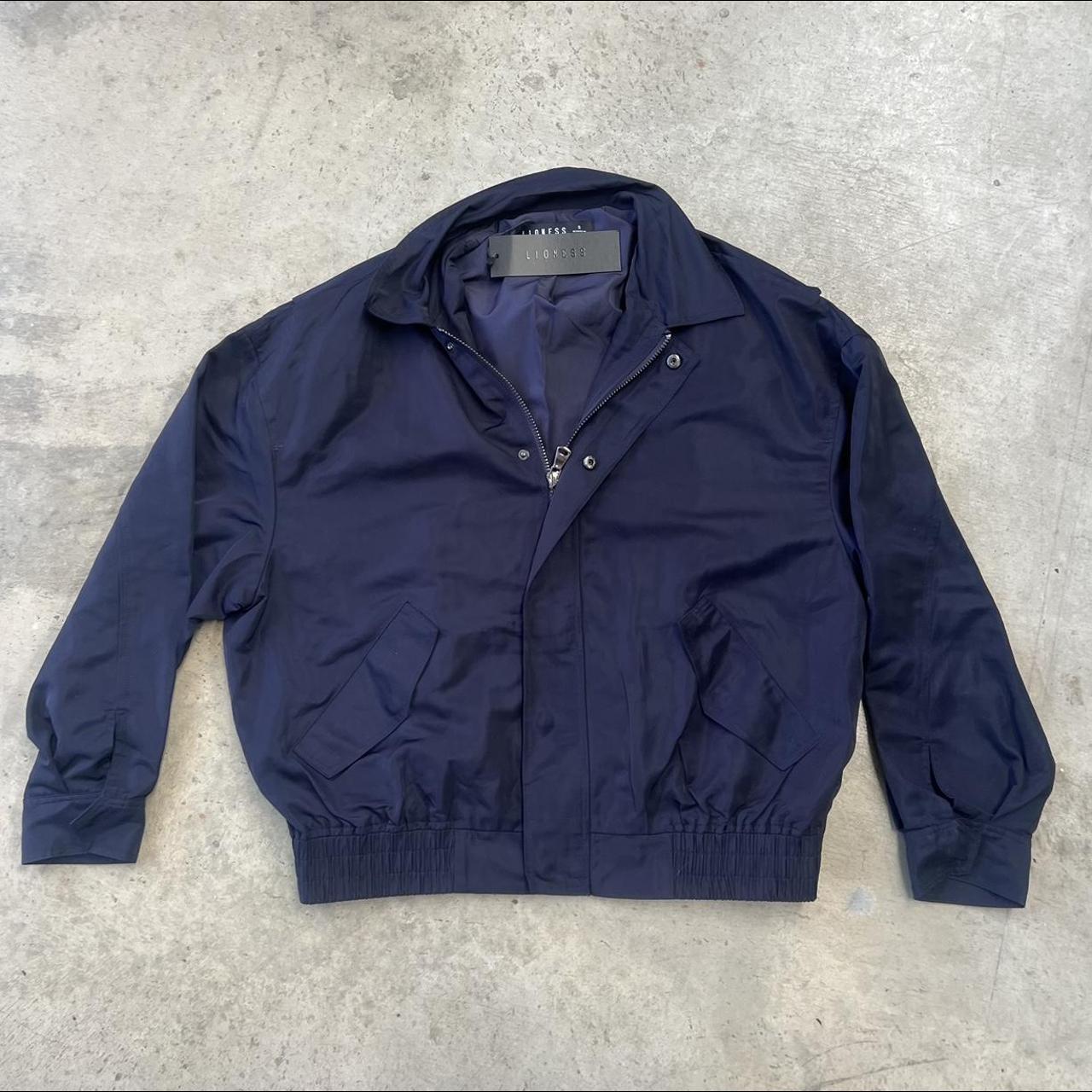 LIONESS - Kenny bomber jacket in blue. Sold out... - Depop