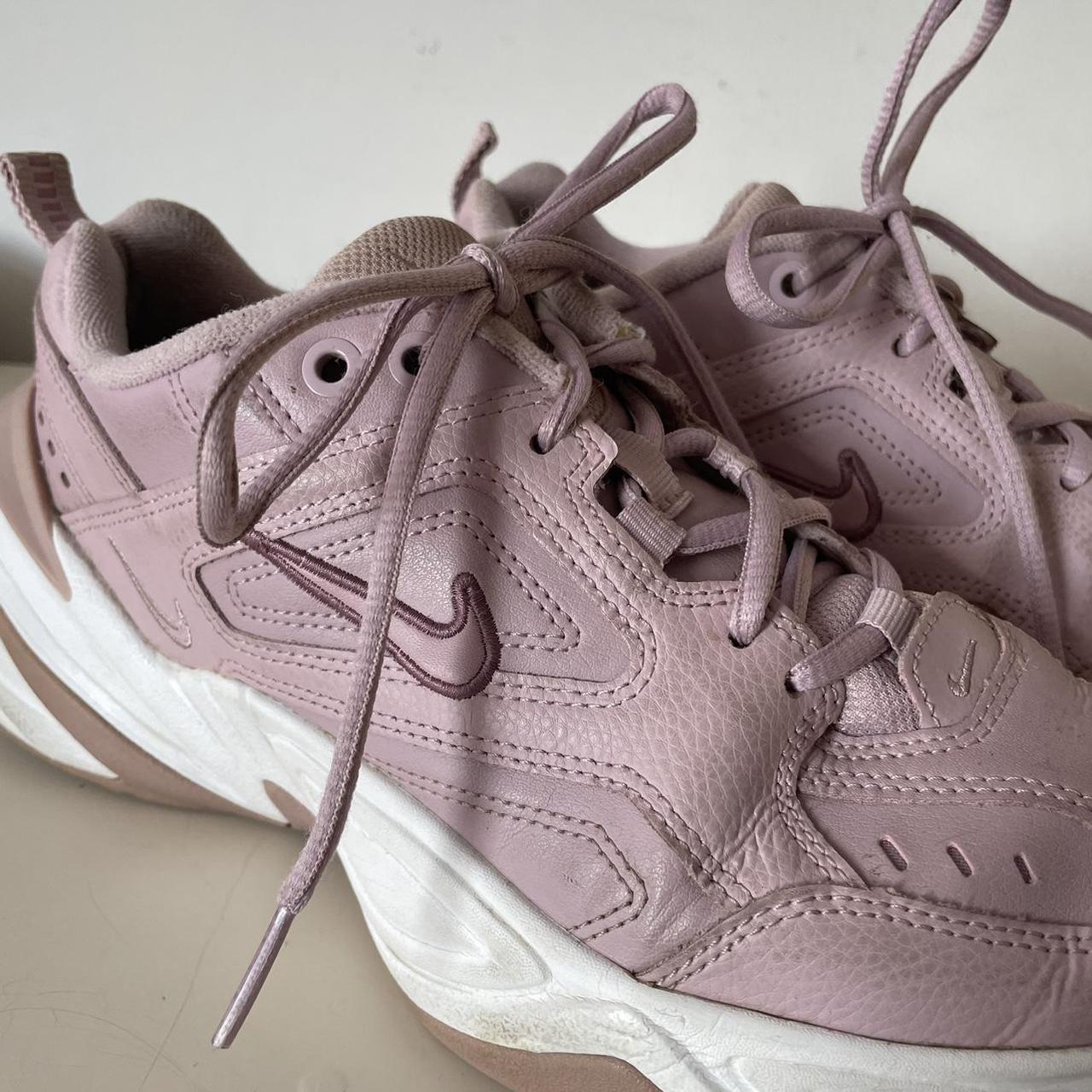 Nike M2K Tekno purple and pink trainers sneakers