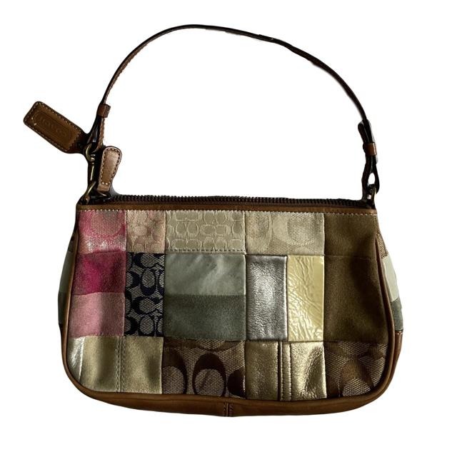 Coach patchwork hot sale shoulder bag