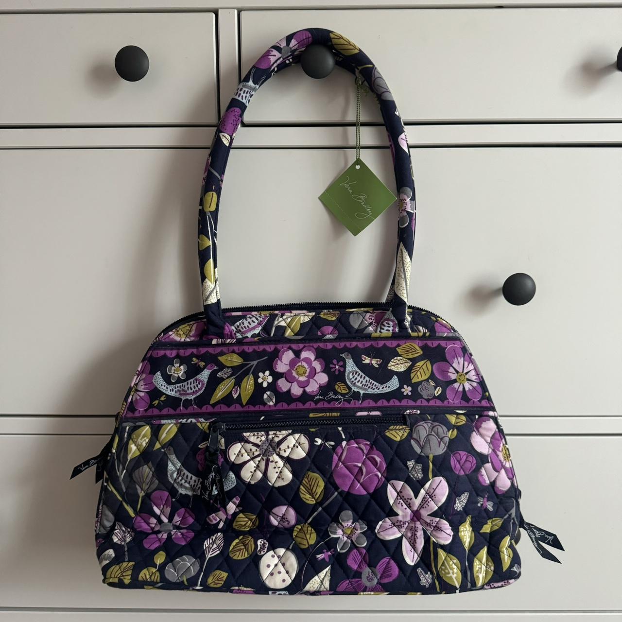 Vera Bradley Floral Bowler Handbag deals purse