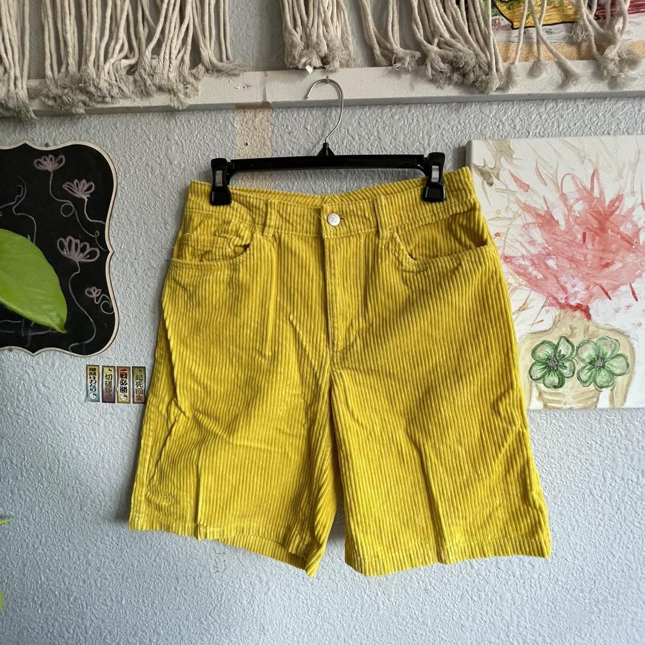 Converse Men's Yellow Shorts