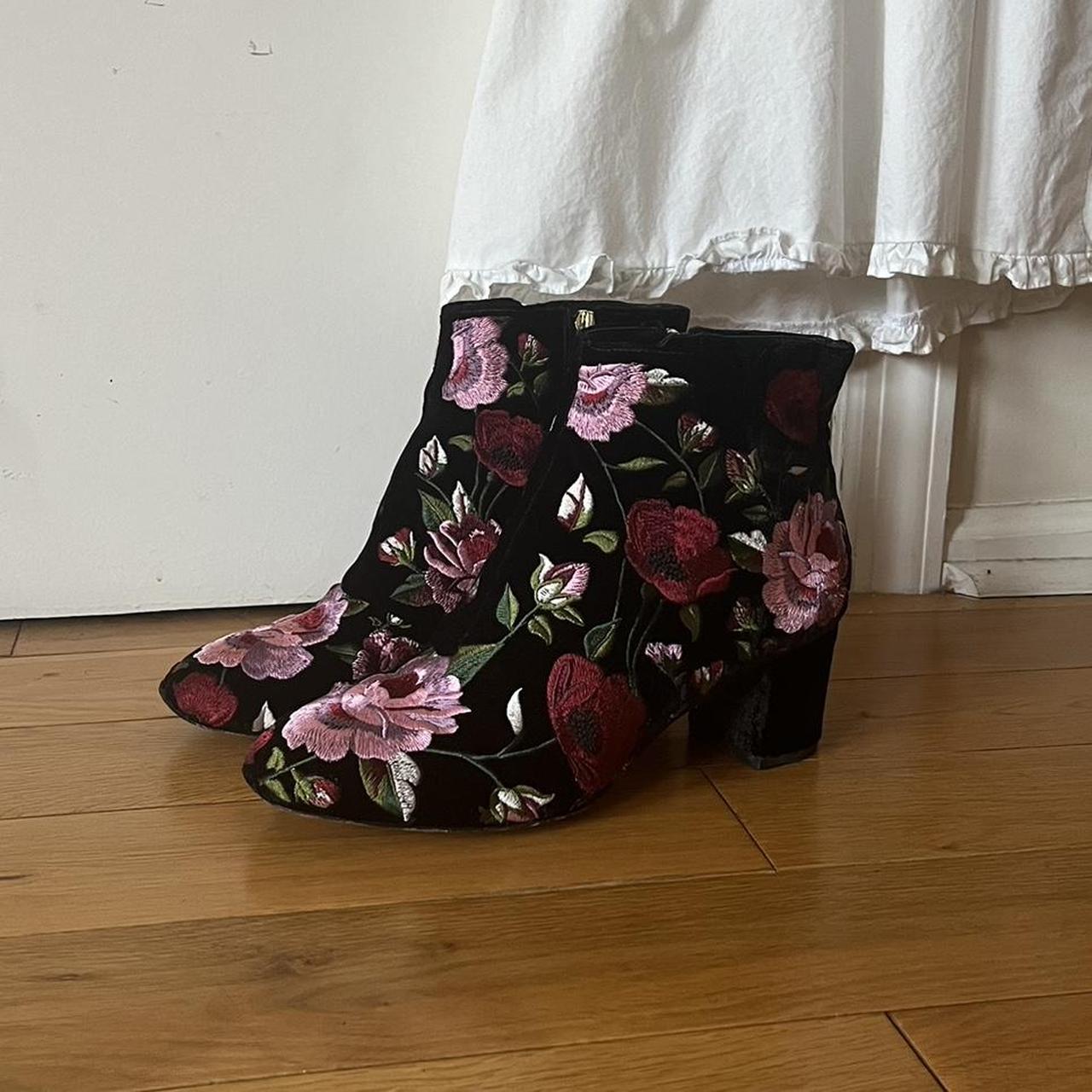 Kate spade floral boots best sale