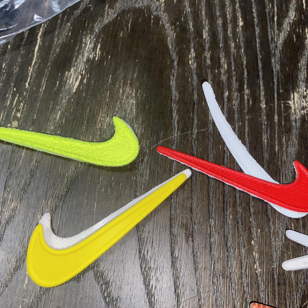 Nike swoosh mark design logo Velcro patches patch. Depop